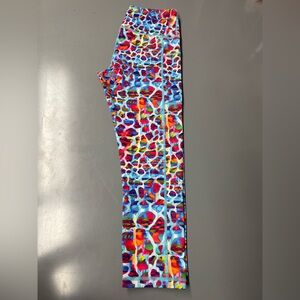 Constantly Varied Gear Rainbow Animal Prints Capri Leggings XS